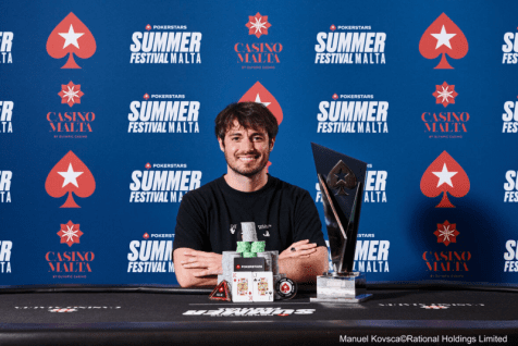 Simone Andrian wins the Summer Festival Main Event for €153