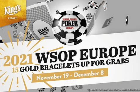 2021 World Series of Poker Europe Schedule Announced