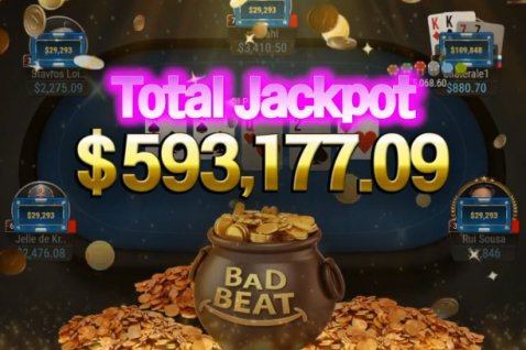 A Record Breaking Bad Beat Jackpot Has Been Awarded on GG Network
