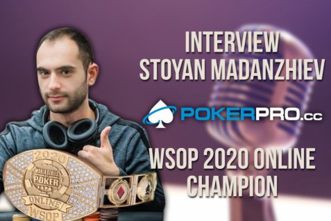 INTERVIEW: WSOP 2020 Champion Stoyan Madanzhiev Starting a Charity Poker Project
