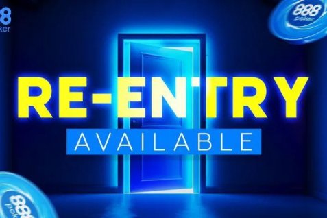 888poker Introduces Re-Entry for More Game Play and More Winning Opportunities