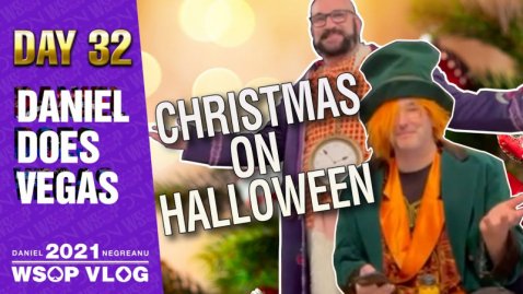 PLAYING HUGE POTS on HALLOWEEN - 2021 DNegs WSOP Poker VLOG Day 32