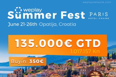 Weplay Summer Fest €135