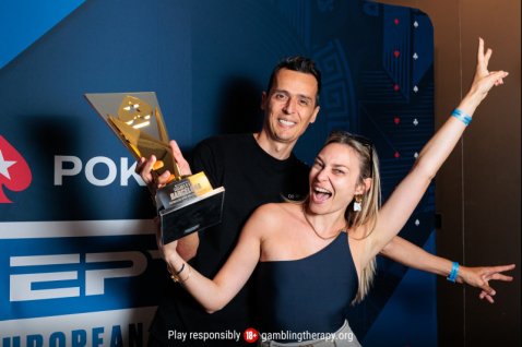 Goran Mandić Flips It Blind for a Win in Estrellas High Roller
