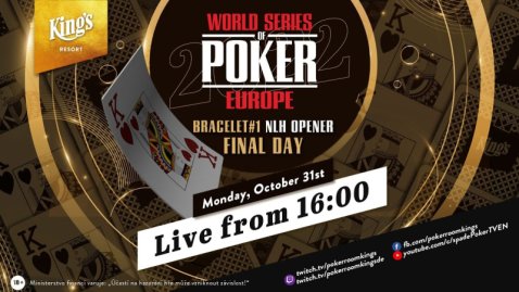 2022 WSOP Europe Event #1: €350 NLH Opener Final Day