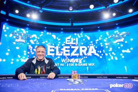 Eli Elezra Wins US Poker Open 8-Game Mix