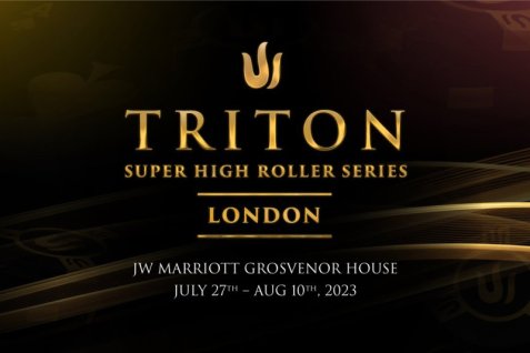 Triton Super High Roller Series Returns in London