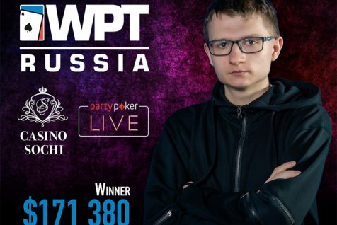 Maksim Sekretarev Wins 2021 World Poker Tour Russia Main Event
