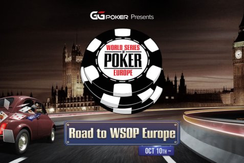 Road to 2022 WSOP Europe on GG Network