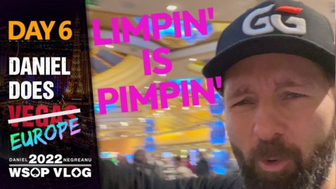 LIMPIN' is PIMPIN' - 2022 WSOPE Poker Vlog Day 6