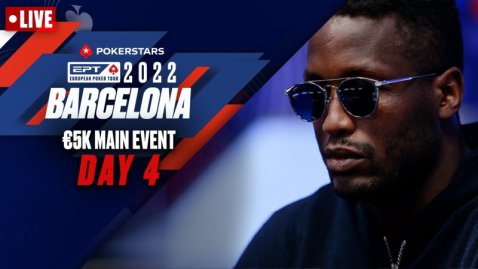 EPT Barcelona 2022: €5k Main Event - Day 4 Part 1