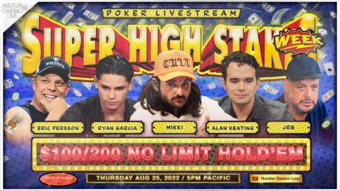 SUPER HIGH STAKES WEEK!! $100/200/400 - 26 Aug 2022 - w/ Mikki