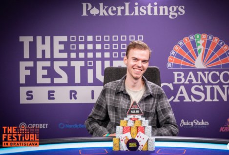 Michel Molenaar Wins The Festival Bratislava Main Event For €126
