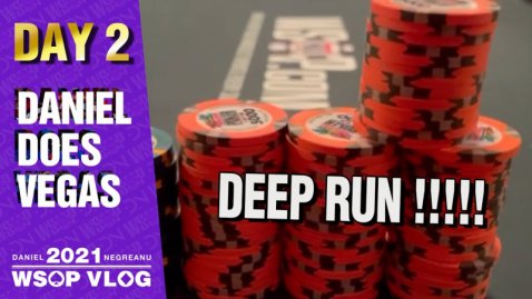 Going DEEP in the $25k HORSE - 2021 DNegs WSOP Poker VLOG Day 2