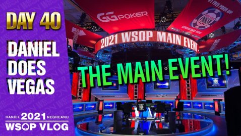 MAIN EVENT DAY 1: ACES vs KINGS - 2021 DNegs WSOP Poker VLOG Day 40