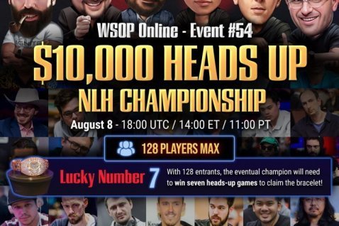 David Peters makes the cut for the semi-finals in a $10.000 Heads-Up Championship tournament with a dramatic turn