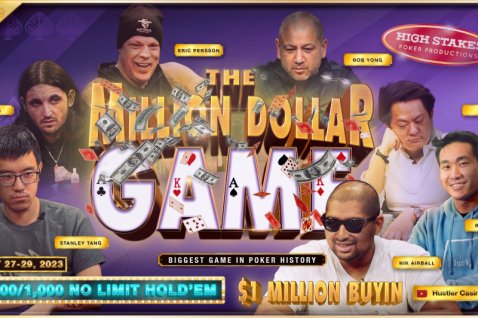 The Million Dollar Buy-In Hustler Casino Live Lineup is Set