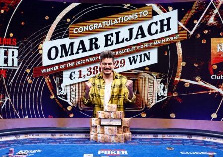 Omar Eljach Wins 2022 WSOP Europe Main Event for €1,380,129!