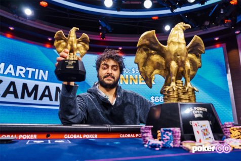Martin Zamani Wins 2023 U.S. Poker Open Finale for $666
