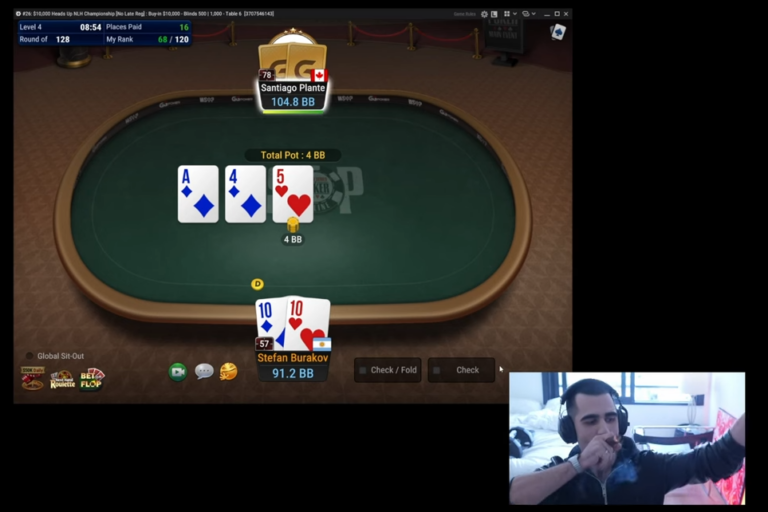 Online Cash Game "Final Boss" Stefan Burakov Plays Heads-Up Tournament With His Last Money