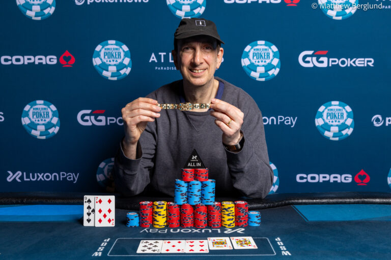 Erik Seidel Clinches His 10th WSOP Bracelet at WSOP Paradise