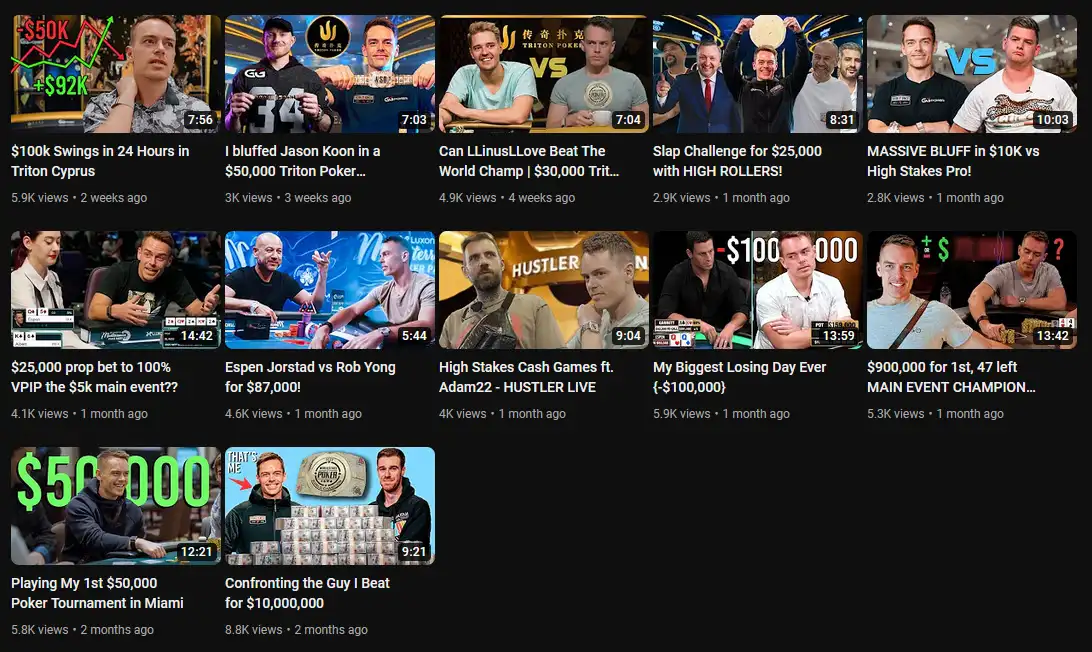 Espen Jorstad Starts Vlogging Behind The Scenes of High Stakes Poker Tournaments