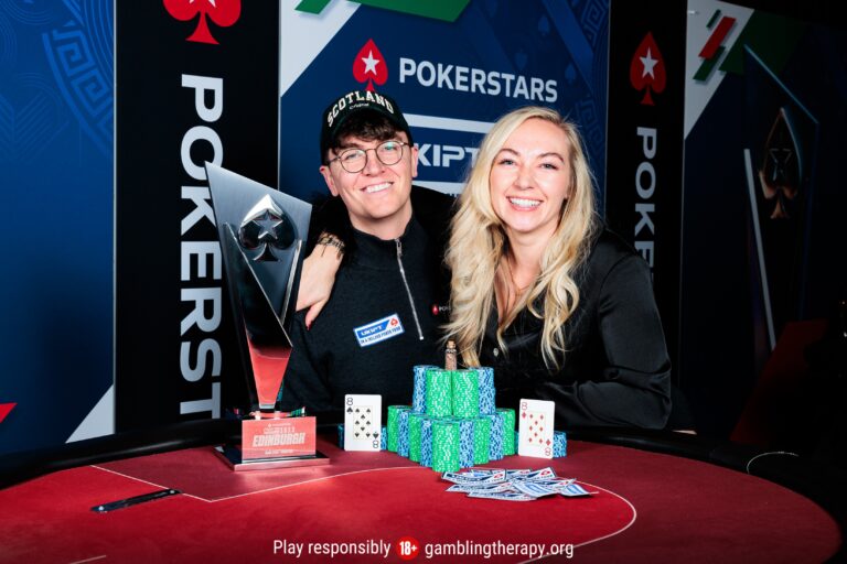 Popular Streamer Fintan "easywithaces" Hand Crowned UKIPT Edinburgh Main Event Champion