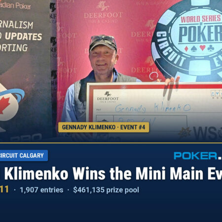 Massive Mini Main Headlines Big Weekend at WSOP-C Calgary