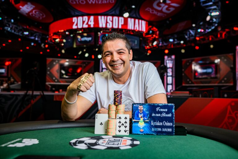 2024 WSOP: Georgios Skarparis Triumphs in $1,000 MINI Main Event