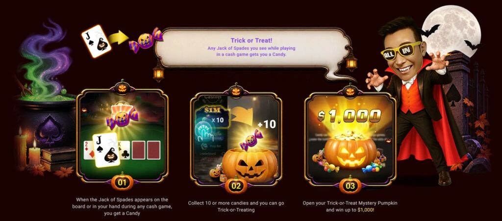 GGPoker Trick or Treat