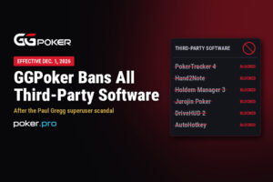 GGPoker Bans All Third-Party Poker Software After Superuser Scandal