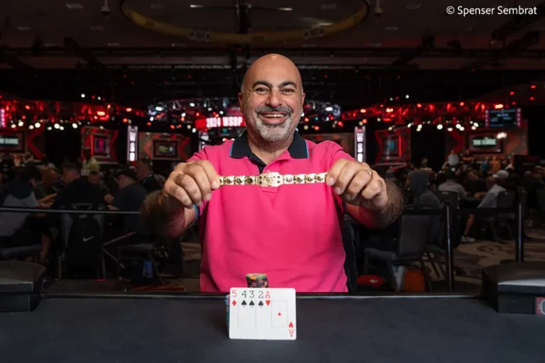 2024 WSOP: Arash Ghaneian Thriumps in Event #74: $10,000 Seven Card Stud Hi-Lo 8 or Better Championship