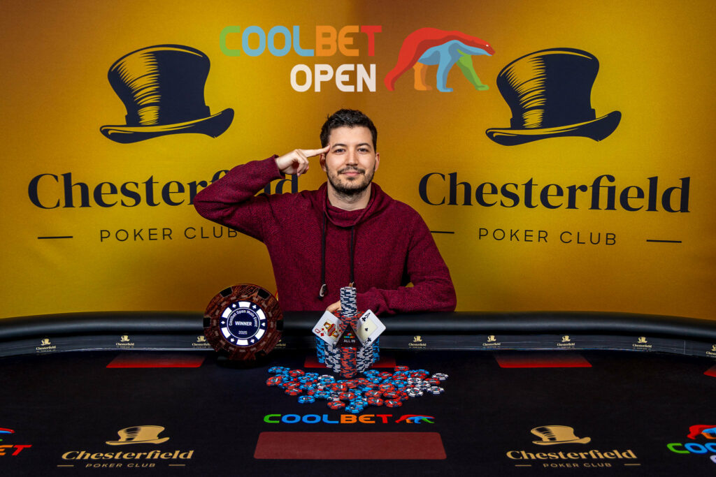 Guillermo Gordo Cifuentes, the last Coolbet Open winner.