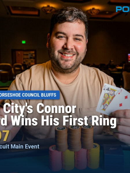 Connor Hayward Wins the Horseshoe Council Bluffs WSOP Circuit Main Event ($76,797)