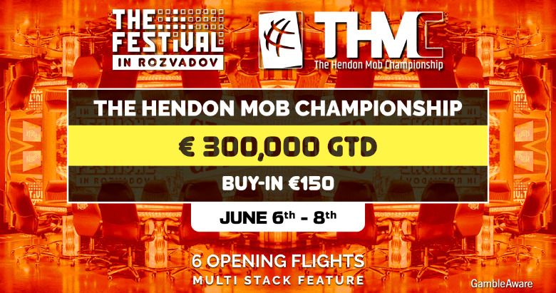 Qualify for the Hendon Mob Championship event during the 2025 Festival Series Rozvadov on Champion Poker.