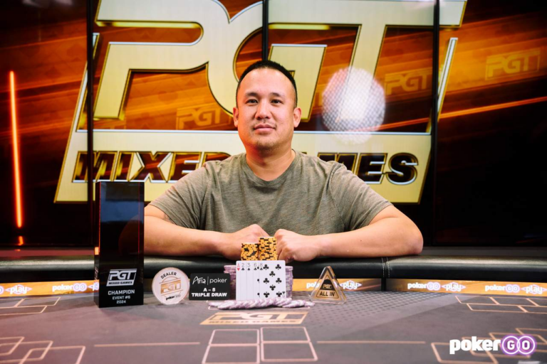 Jerry Wong Captures PGT Mixed Games 2024 Event #6: $10,200 Triple Draw Mix Title