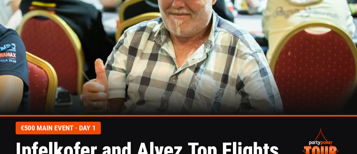 Ipfelkofer and Alvez Top Main Event Flights as Romain and Perez Take Trophies at PartyPoker Tour Castellón