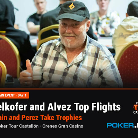 Ipfelkofer and Alvez Top Main Event Flights as Romain and Perez Take Trophies at PartyPoker Tour Castellón