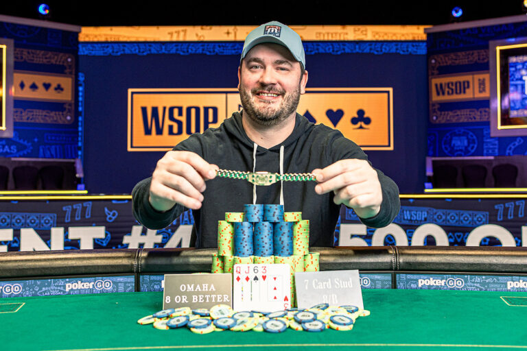 Jason Daly 2025 WSOP Event #47: $2,500 Mixed Omaha Hi-Lo 8 or Better; Seven Card Stud Hi-Lo 8 or Better Bracelet Winner