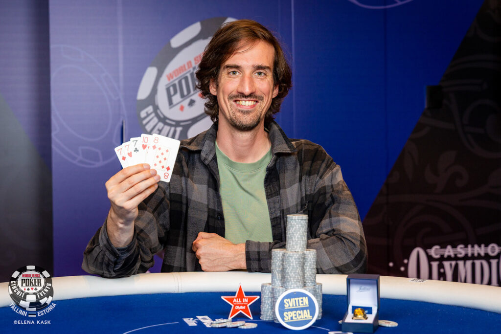 Jelco Burger 2026 WSOP Circuit Tallinn Ring Win