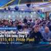 Jensen Leads 134 Into Day 2 as WSOP Circuit Malta Main Event Tops €1.1 Million