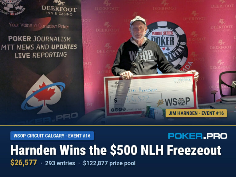 Jim Harnden Wins Second Ring Over Shannon Lazorko in Freezeout