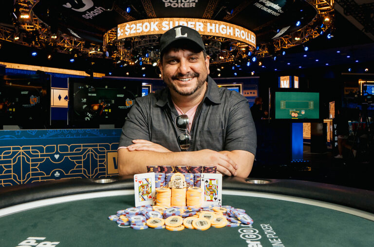 Joey Couden 2025 WSOP Event #45: $500 SALUTE to Warriors Bracelet Winner