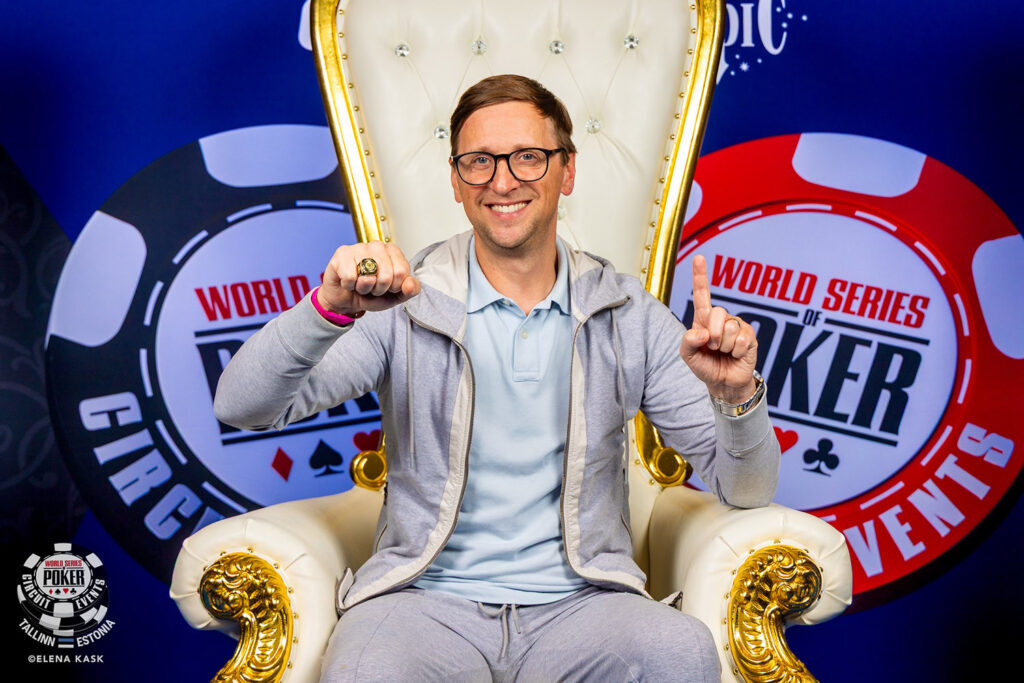 Jonas Lapinskas 2026 WSOP Circuit Ring Win