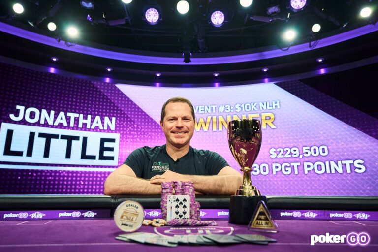 Jonathan Little Wins PokerGO Cup Event #3: $10,100 NLHE ($229,500)