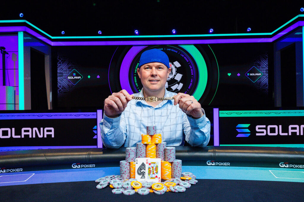 Justin Smith 2026 WSOP Event #34: $500 COLOSSUS Bracelet Win