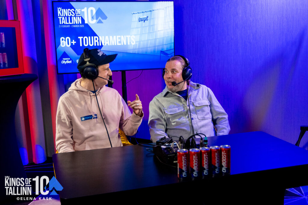 Jason Glatzer, Andreas Hoglund 2025 Kings of Tallinn Main Event Final Table