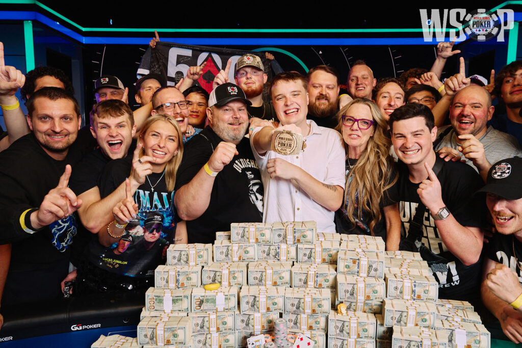 Lucas Jumalon 2026 WSOP Main Event Win