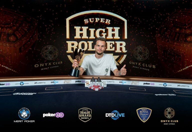 Maksim Vaskresenski Wins First Live Tournament and $1.25M in Super High Roller Main Event