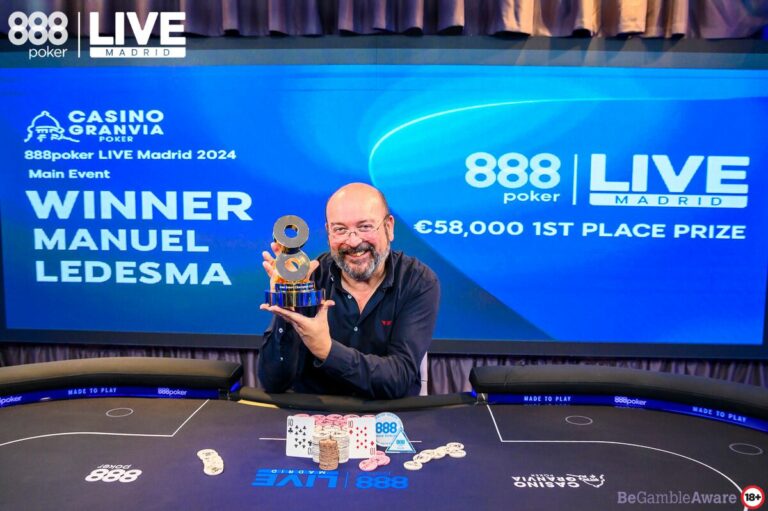 Manuel Ledesma's Remarkable Comeback Clinches Victory at 888poker Live Madrid